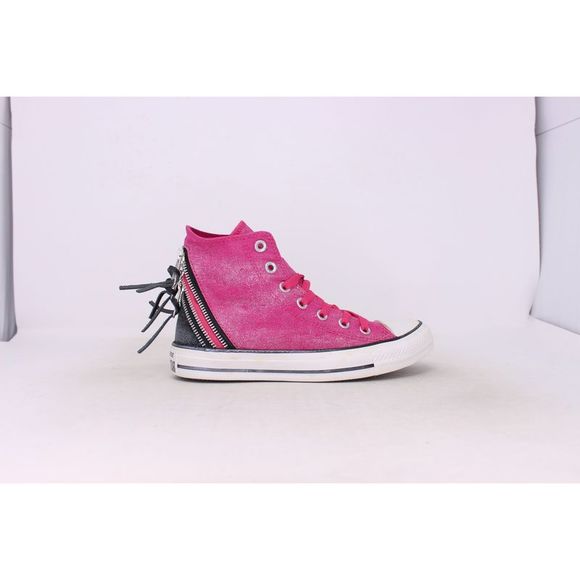 Converse Chuck Taylor Tri Zip Hi Cosmo Pink 545020C Women's - Picture 4 of 8
